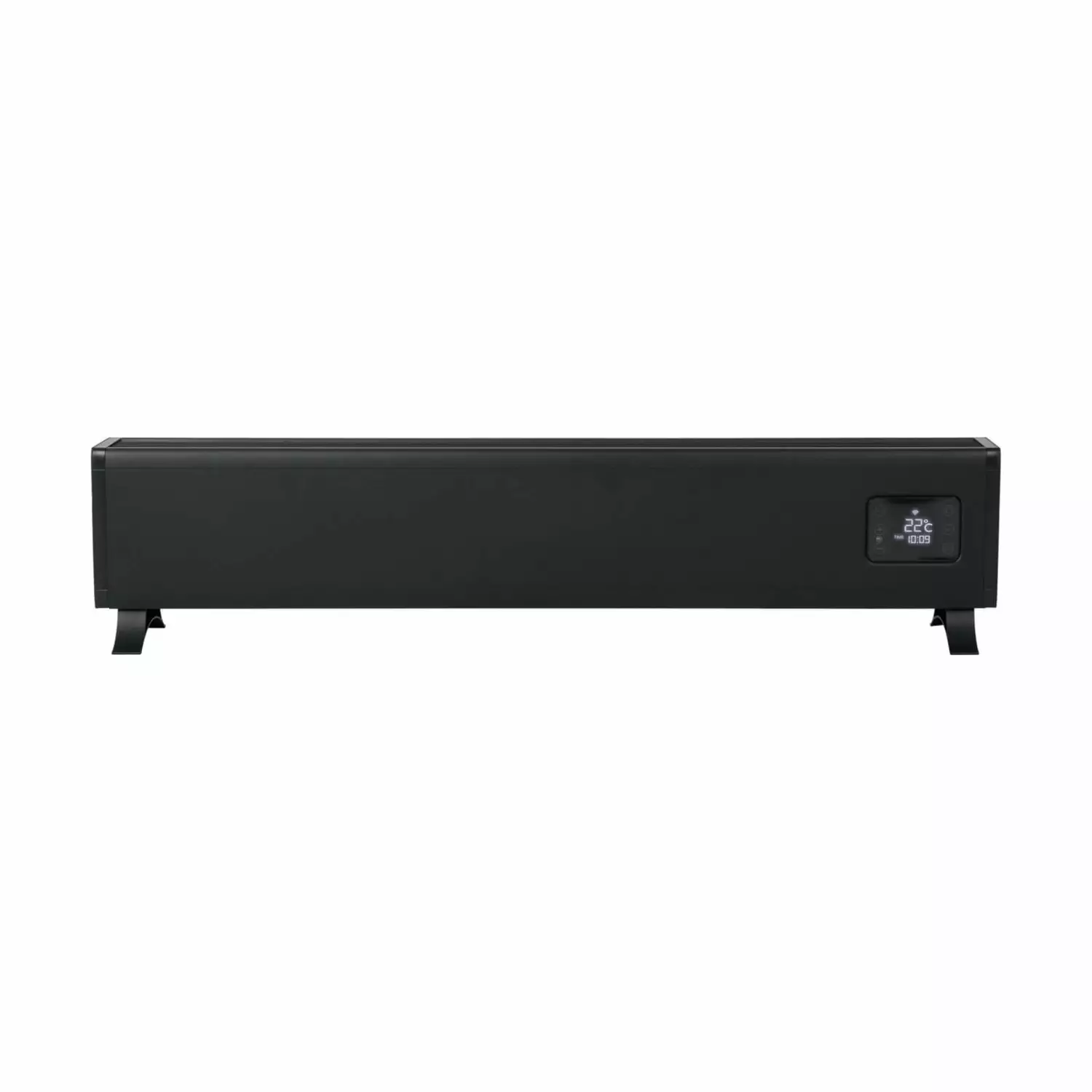 EUROM Alutherm Baseboard 1500 Wi-Fi Black Convectorkachel - 1500W - 60m3-image