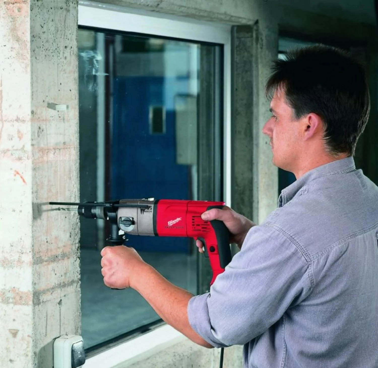 Milwaukee PD2E 24 RS Klopboormachine in koffer - 1010W-image