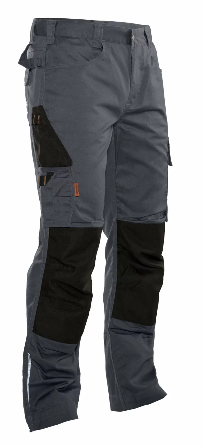 Jobman 2321 Pantalon de travail Service - Taille 46 - Gris/Noir-image