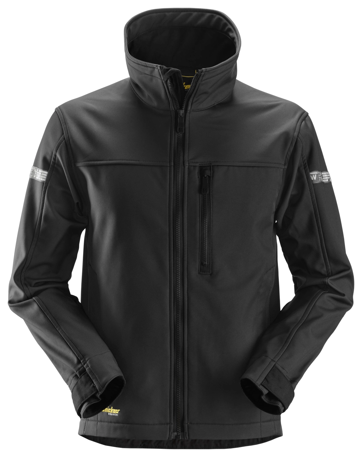 Snickers 1200 Softshell Jack AllroundWork - Zwart - Maat M-image