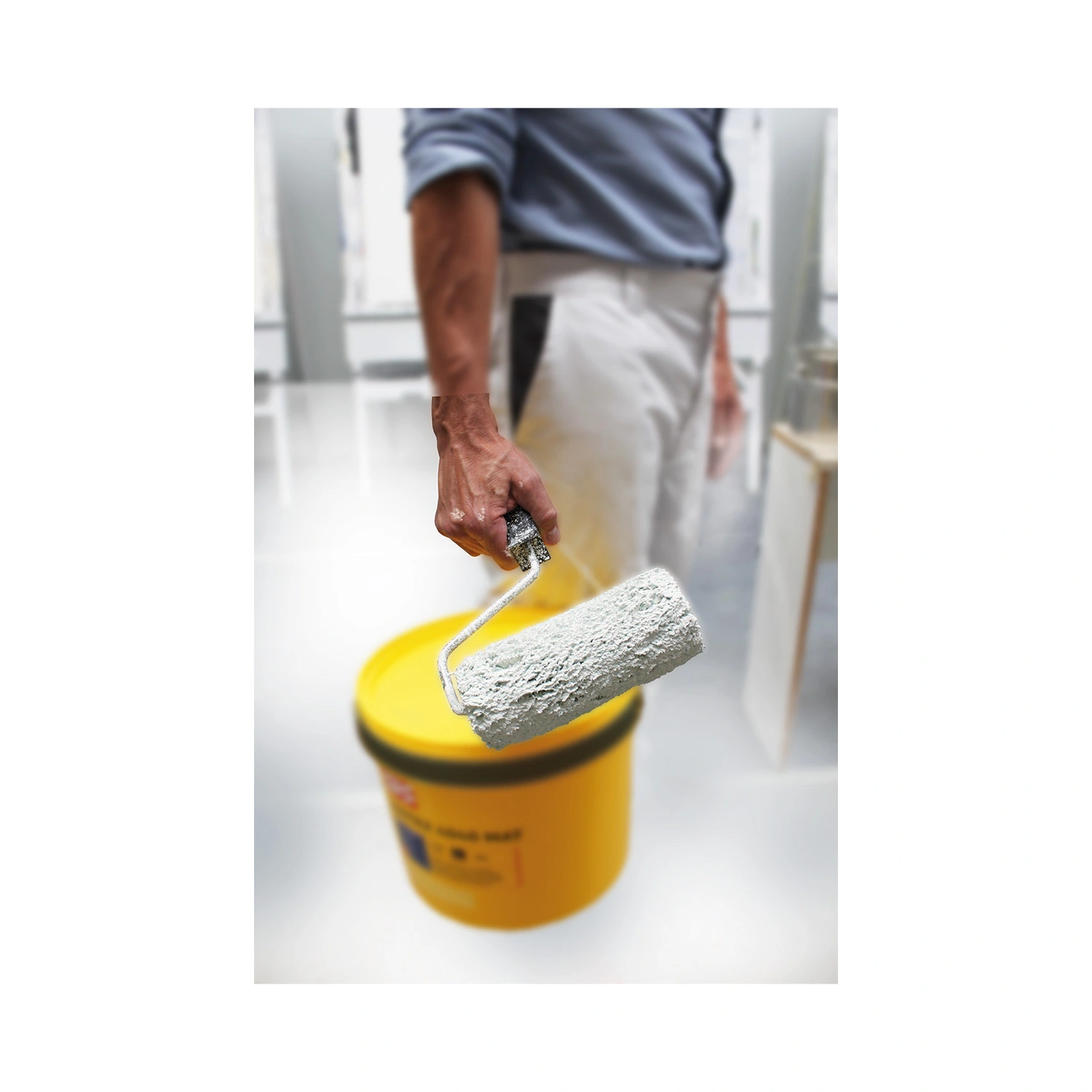 SPS Unitex 4040 Mat Muurverf - op kleur gemengd - 1L