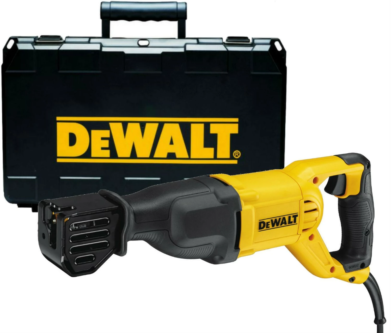 DeWALT DWE305PL - Scie sabre dans coffret - 1100W-image