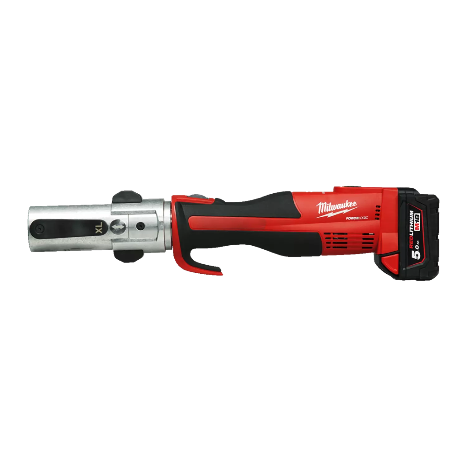 Milwaukee M18 BLHPTXL-502P FORCE LOGIC™ 18V Li-Ion accu persgereedschap set (2x 5.0Ah) in Packout koffer - koolborstelloos-image