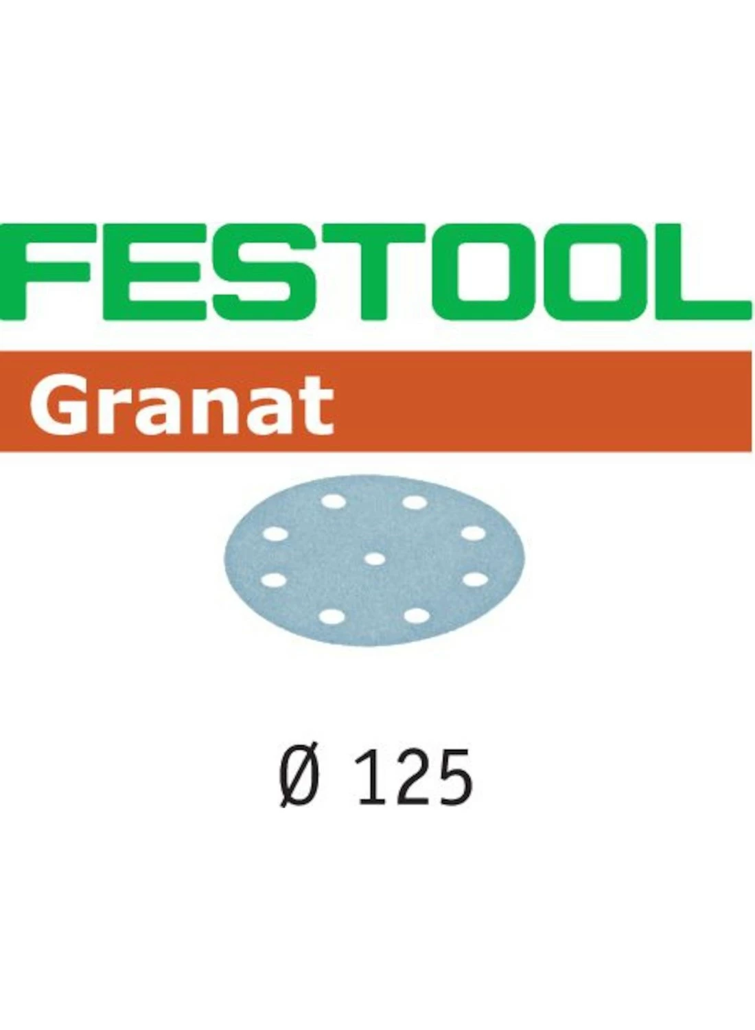 Festool 578193 Disques abrasifs SYS-STF D125 GR-Set en systainer-image