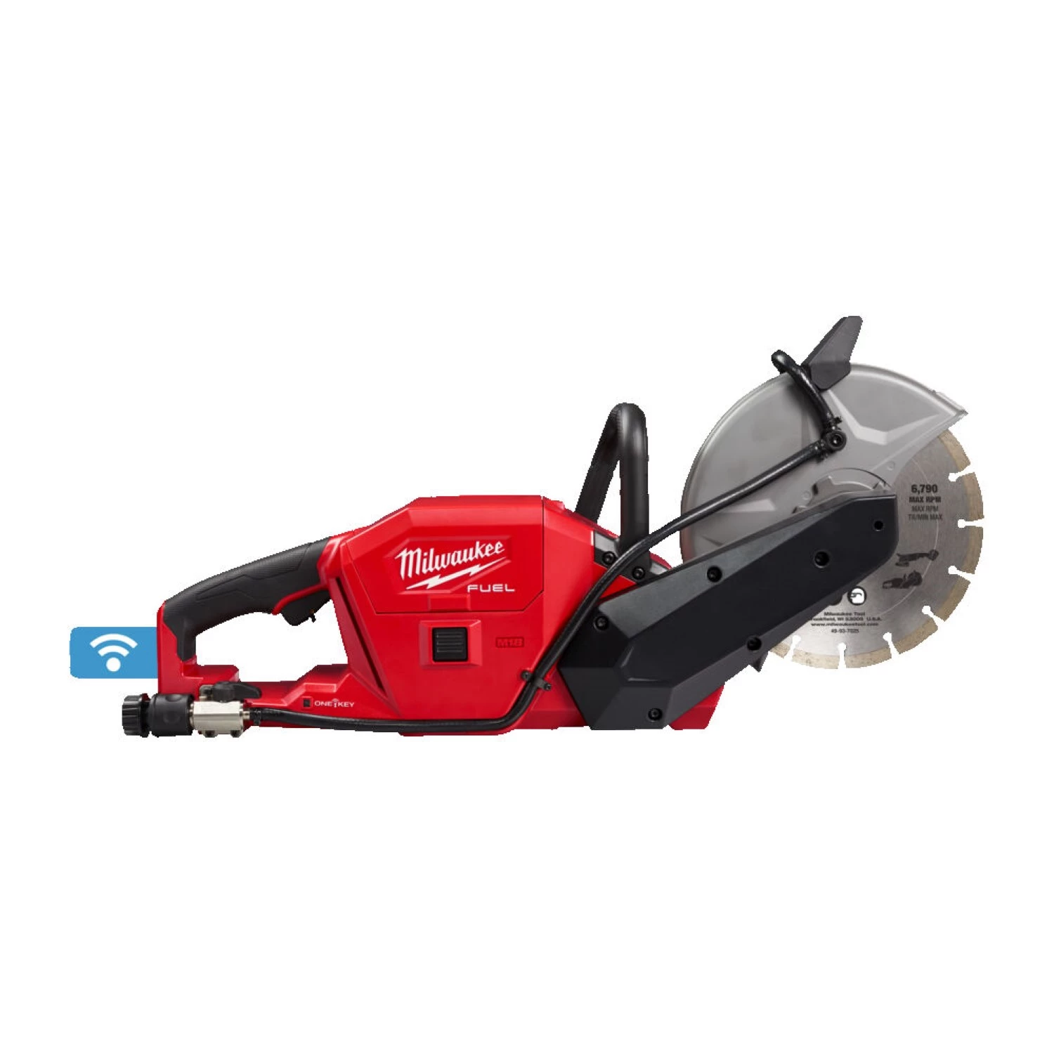 Milwaukee M18 FCOS230-121 Kit de tronçonneuse sans fil 18 V Li-ion (1 batterie 12,0 Ah) - 230 mm-image