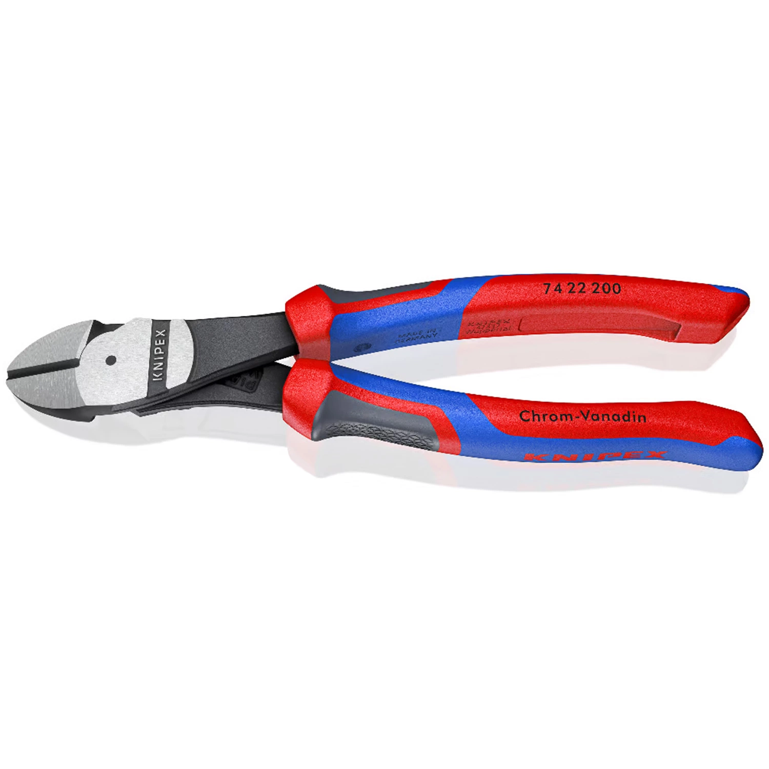 Knipex 7422200 Pince Coupe Diagonale Puissante - 200mm-image