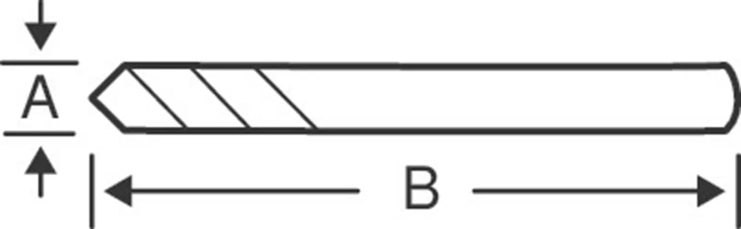 Bahco 3834-DRL-CT Centreerboor van gatzagen - 6,35 x 81mm-image