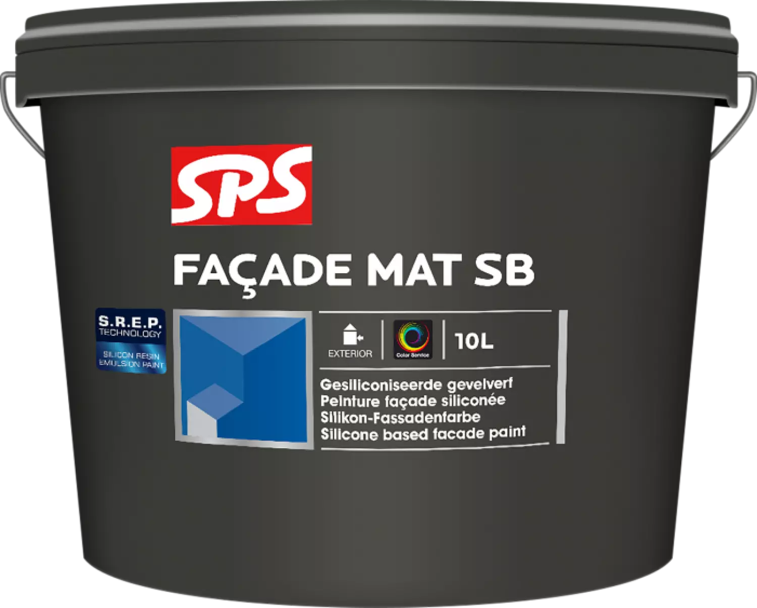 SPS Façade Mat SB gevelverf - op kleur gemengd - 10L-image