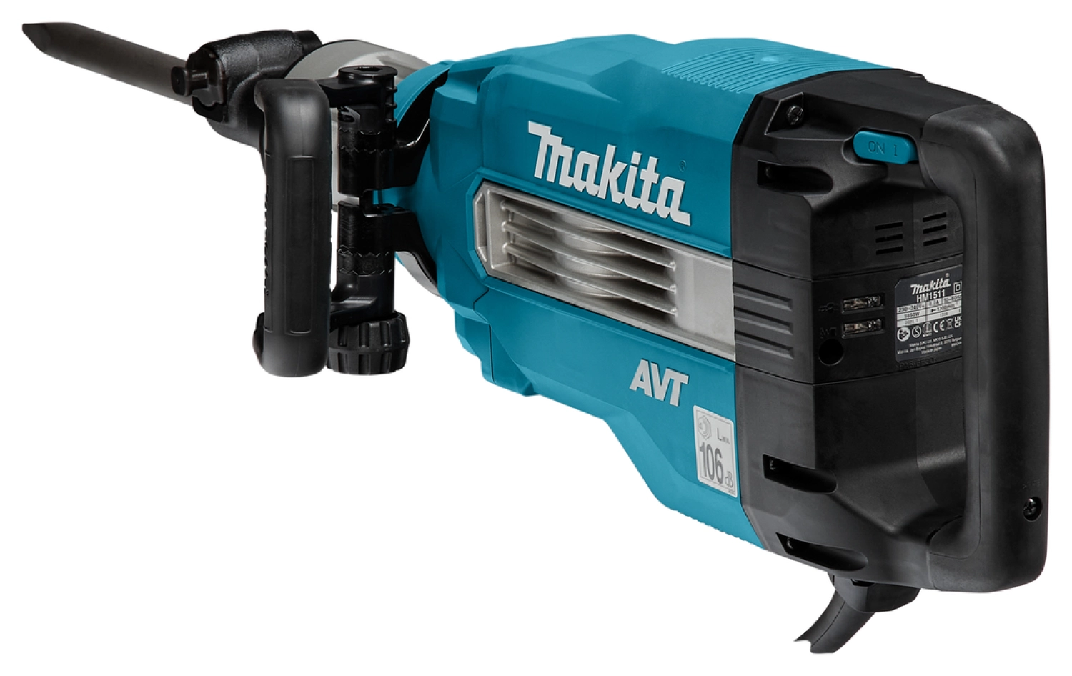 Makita HM1511 SW30 Breekhamer in koffer - 1850W - 48,9J-image