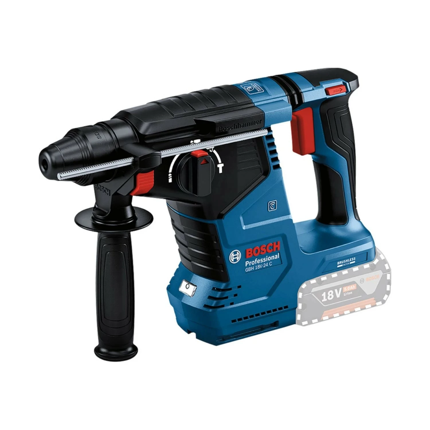 Bosch GBH 18V-24 C Marteau perforateur sans fil-image