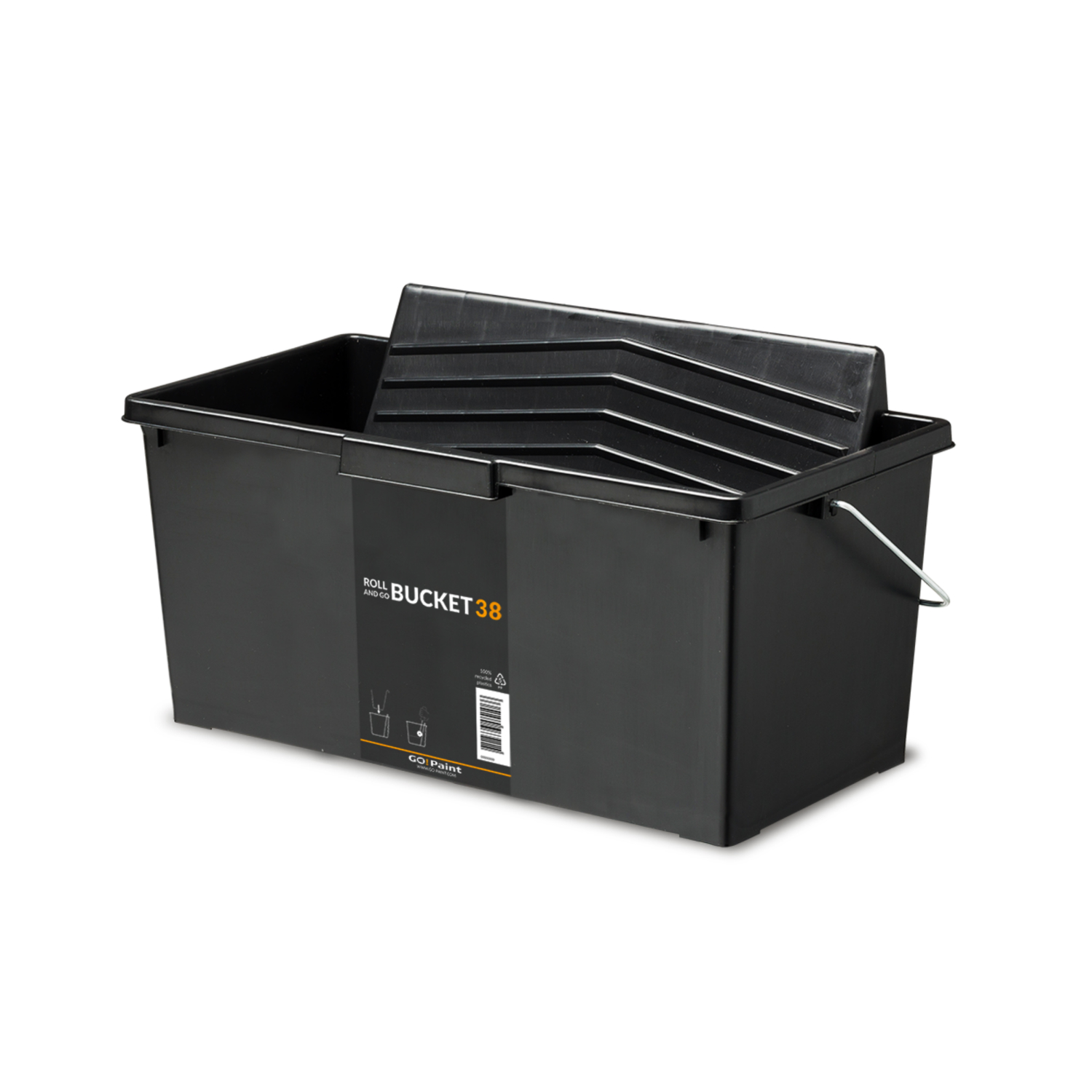 Go!Paint Roll And Go Seau à peinture - Rouleau 38 cm-image