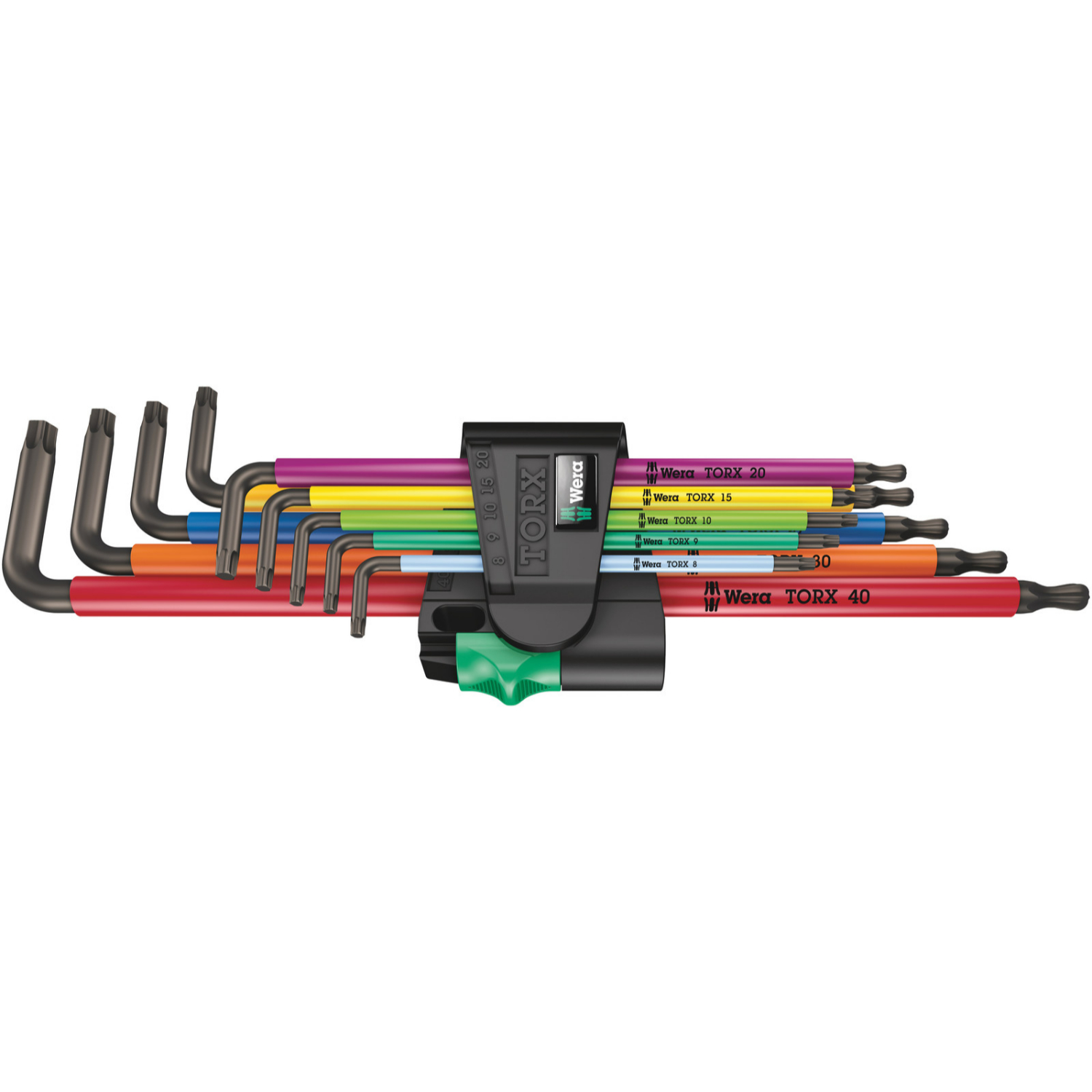 Wera 967/9 TX XL Multicolour 1 Jeu de clés mâles coudées TORX® Multicolour, 9 pièces-image