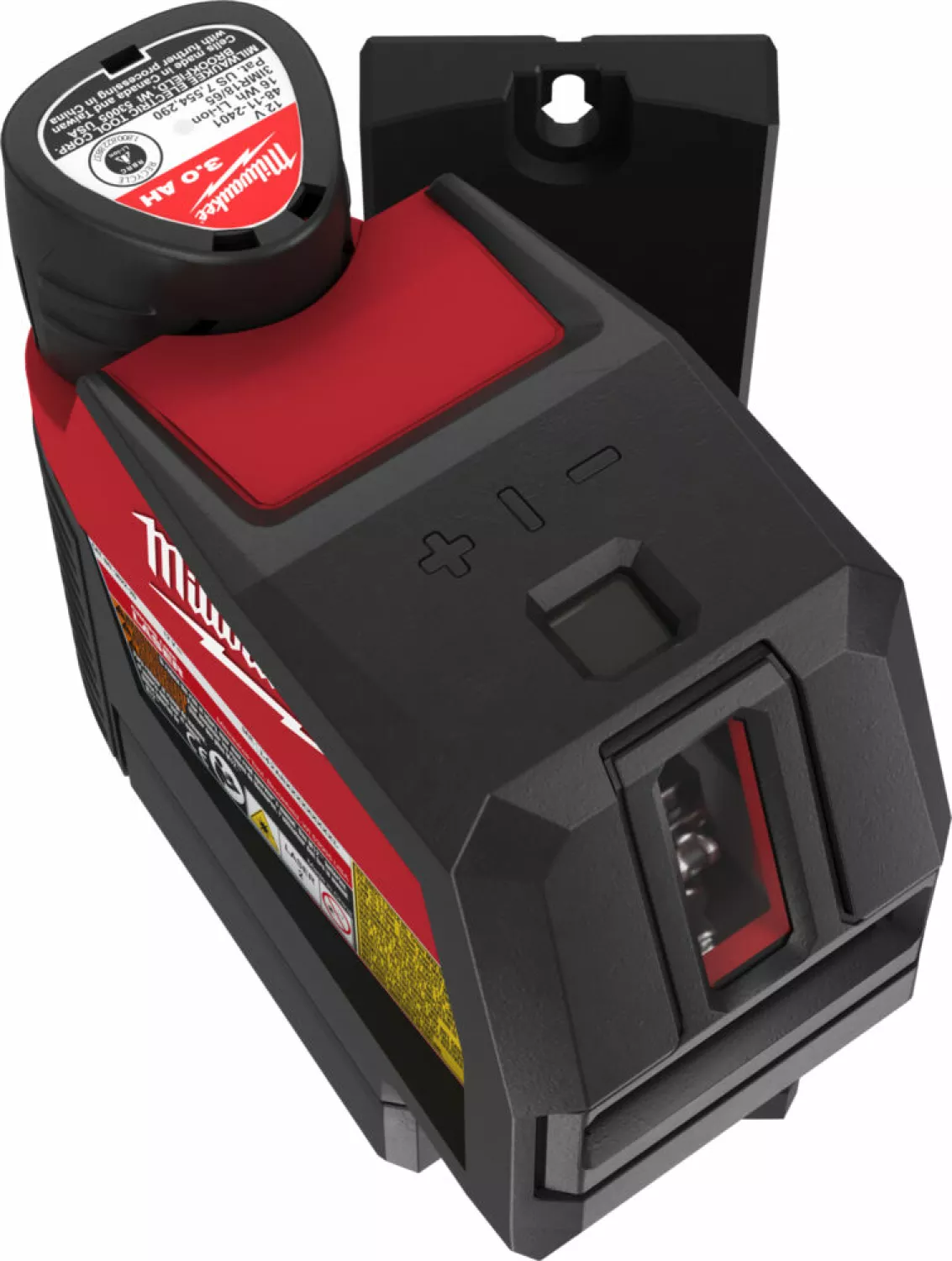 Milwaukee M12 CLLP-301C 12V Li-Ion accu laser set (1x 3,0Ah) in koffer - 2 lijnen - Groen - 38m-image