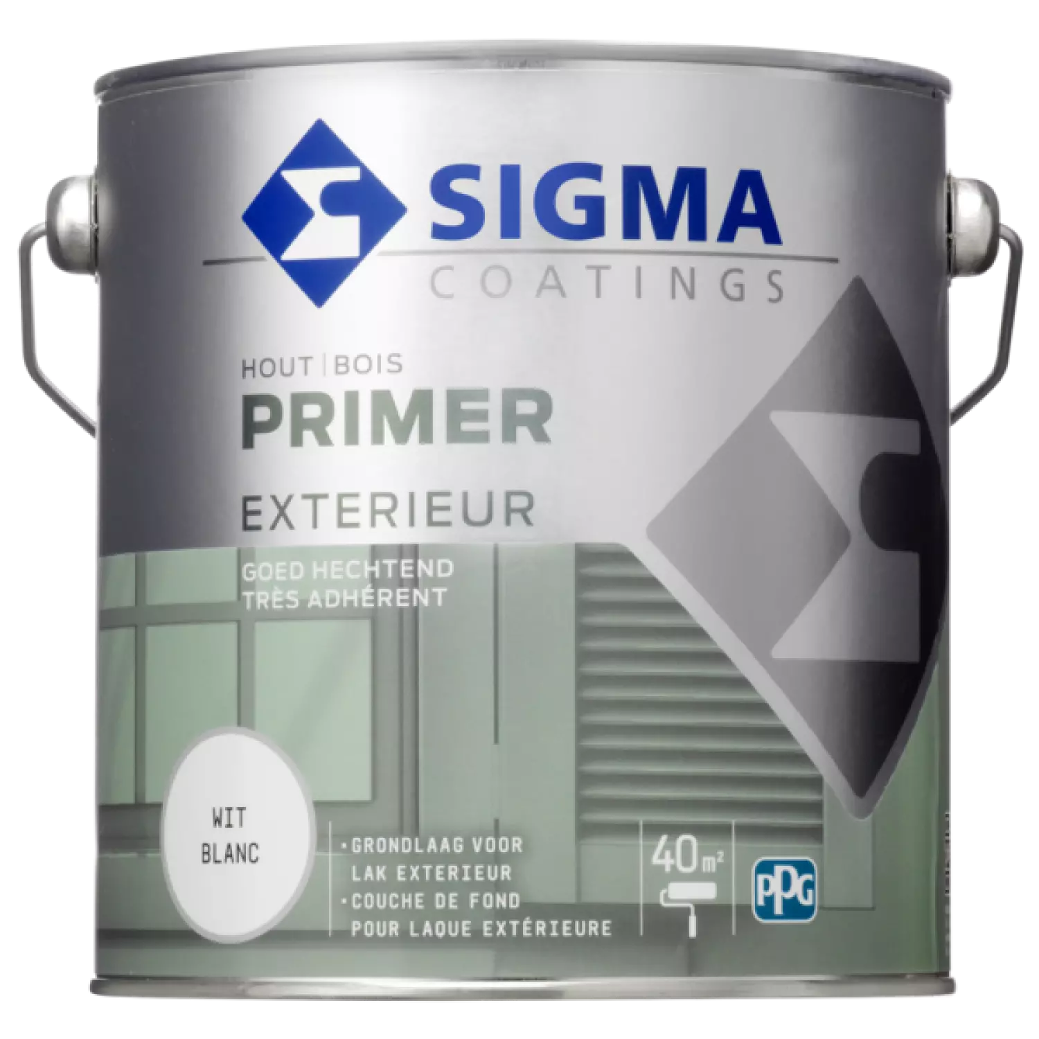 Sigma Houtprimer exterieur - Wit - 2.5L-image