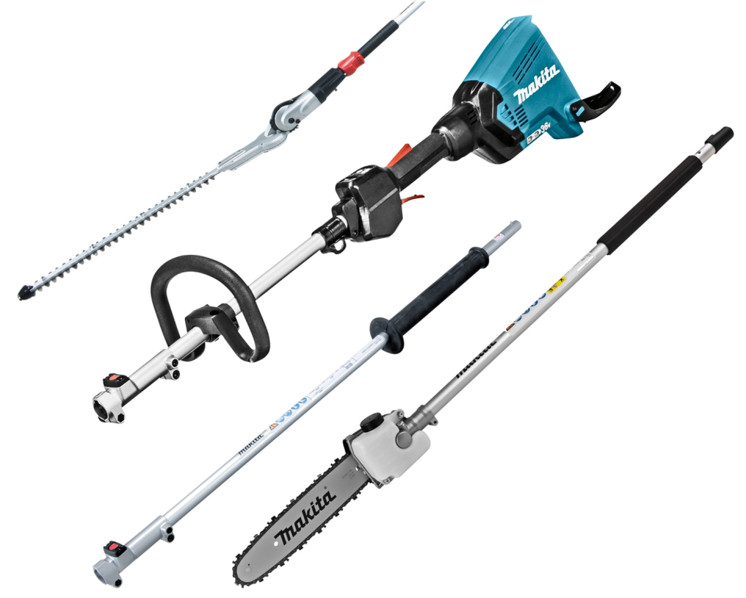 Makita Dux60zx10 2x18V Li -on Batterie combise le corps du système incl. Ins.