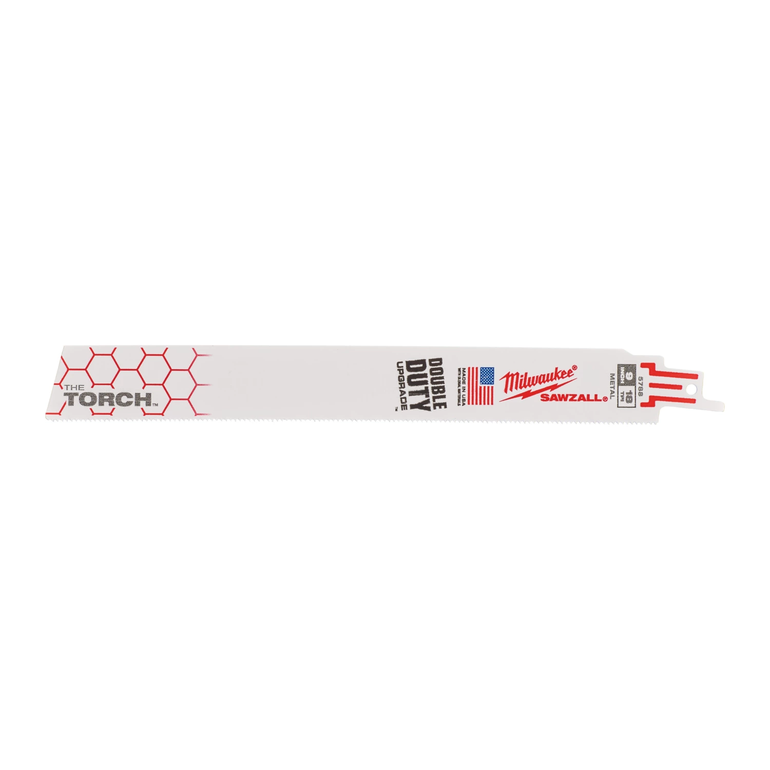 Milwaukee 48475788 Lame de scie alternative Sawzall TORCH - 230 x 18TPI - métal - 5 pcs.-image