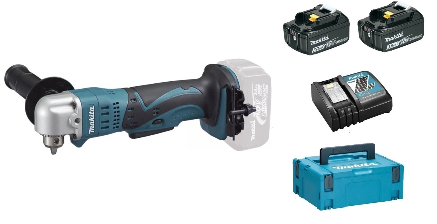Makita DDA350RFJ 18V Li-Ion accu haakse boor-/schroefmachine set (2x 3.0Ah accu) in Mbox-image