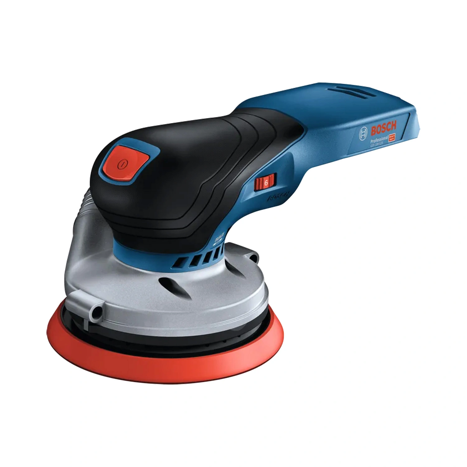 Bosch GEX 18V-125 18V Li-Ion accu excenterschuurmachine body in L-Boxx met accessoires - 125mm - koolborstelloos