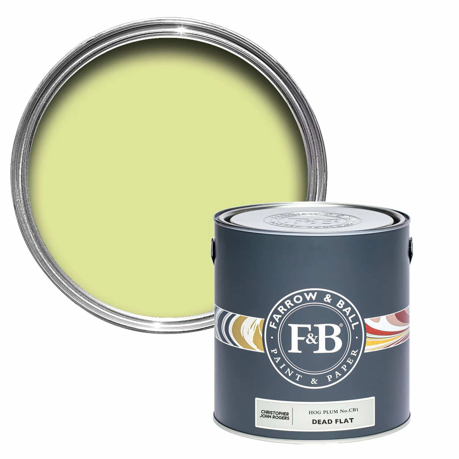 Farrow & Ball Modern Eggshell Hog Plum CB1 2,5 L-image