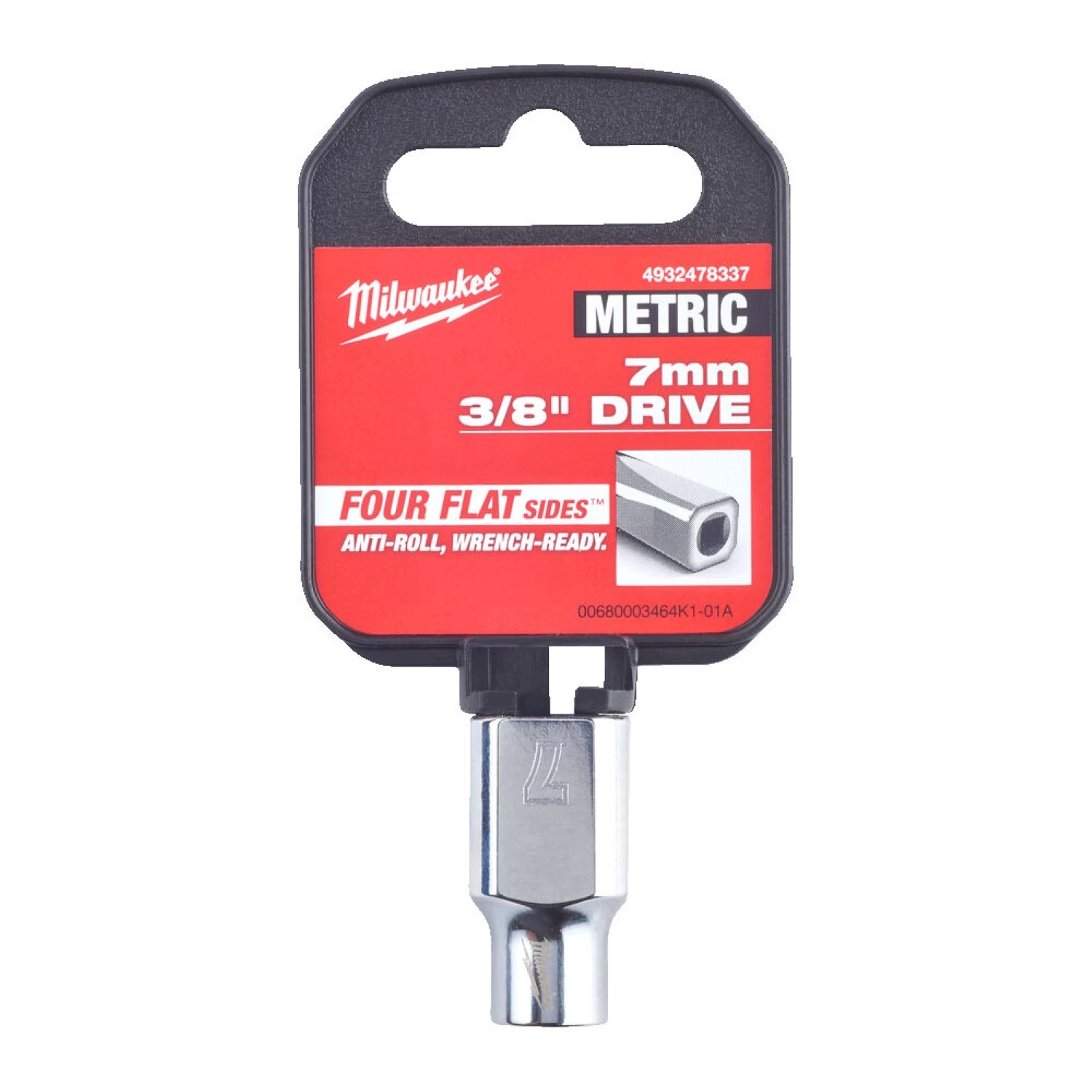 Milwaukee 4932478337 Embout - 3/8 » FOUR FLAT - 7mm-image
