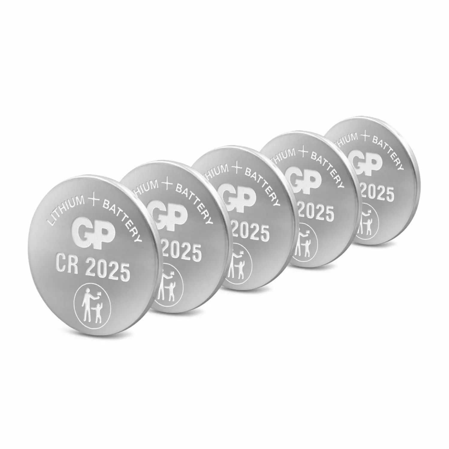 GP Lithium Knoopcel 3V (5st) - CR2025 - 0602025C5-image