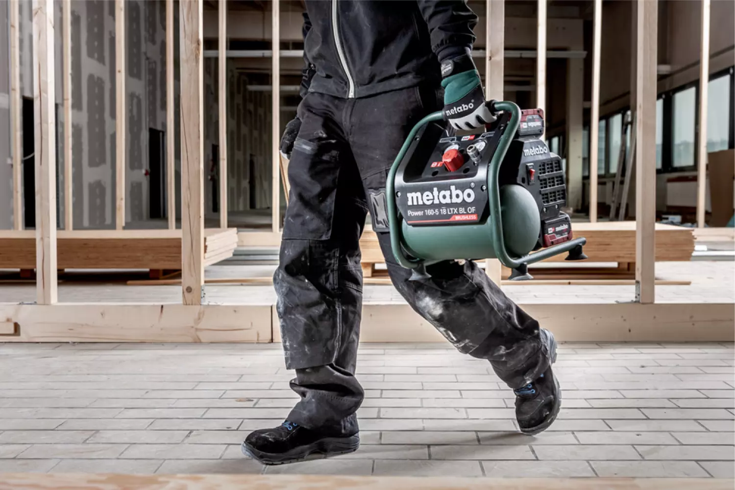 Metabo Power 160-5 18 LTX BL OF Compresseur sans fil - Machine seule-image