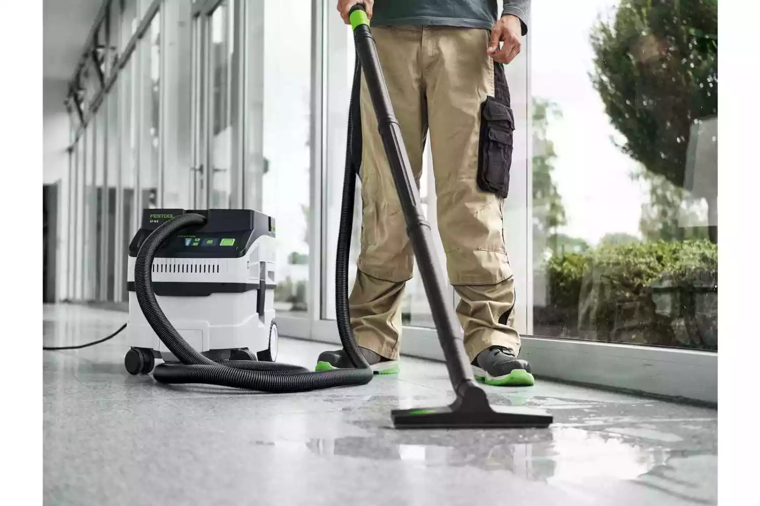 Festool CLEANTEC CT 15 E-Set Stofzuiger - Nat/Droog - 1200W - 15L-image