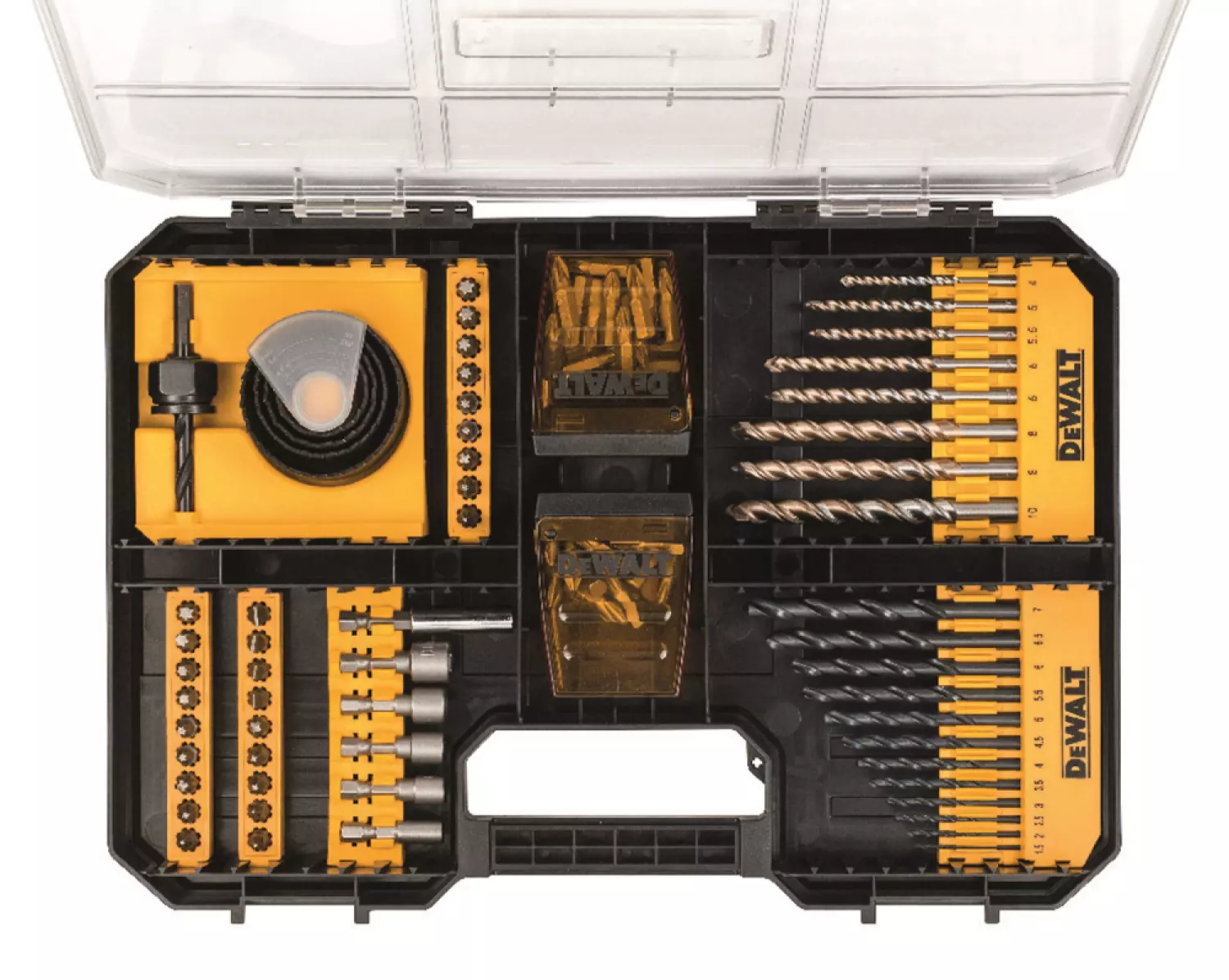 DeWALT DT71569 100 delige accessoire set in koffer-image