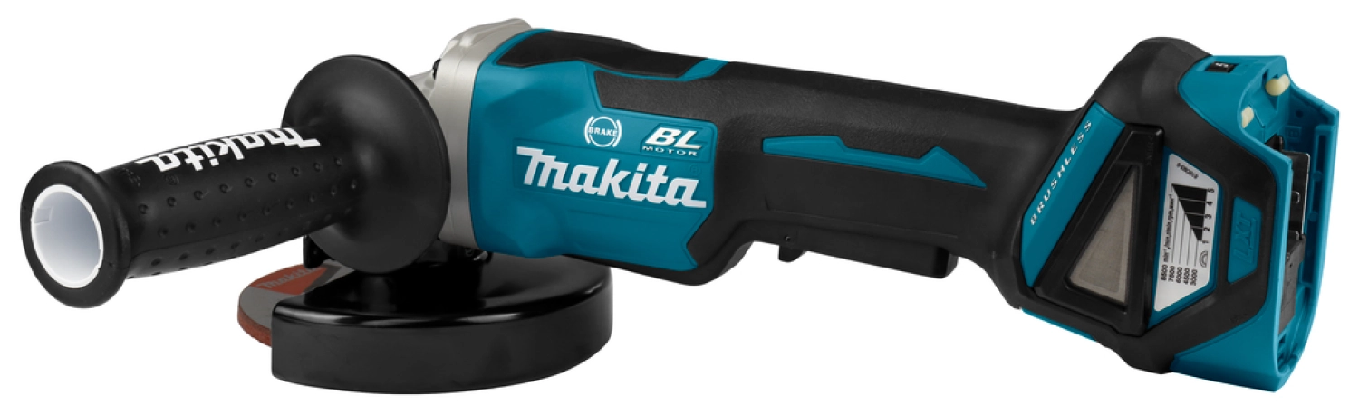 Makita DGA517ZJ 18V Li-Ion Accu haakse slijper incl. ADT body in Mbox - 125mm - koolborstelloos-image