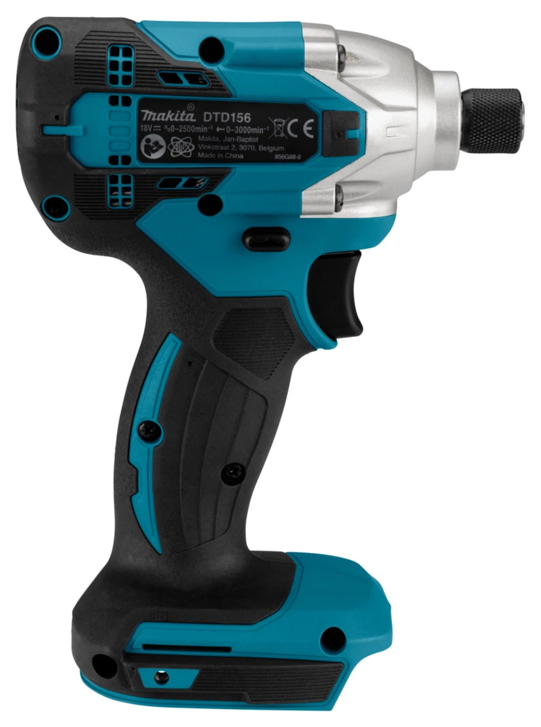 Makita DTD156Z Visseuse à percussion sans-fil - 18V Li-ion - Brushless - Machine seule-image