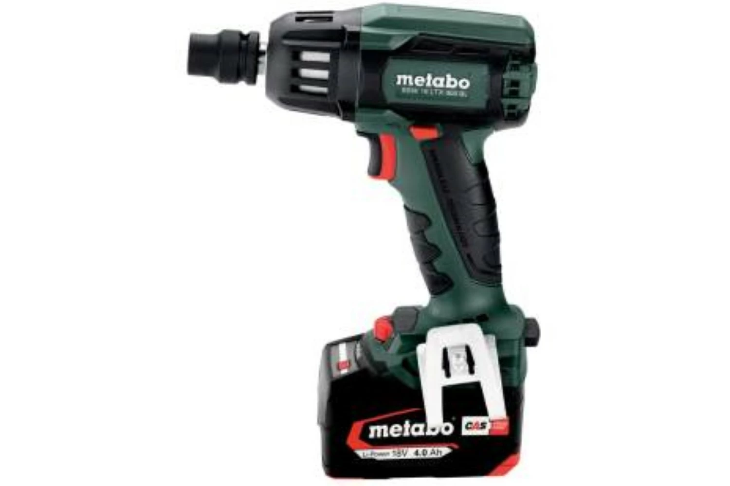 Metabo SSW 18 LTX 400 BL 18V Li-Ion Accu slagmoersleutel set (2x 5.2Ah Li-Power accu) in metaBOX - 400Nm - 1/2" - koolborstelloos-image