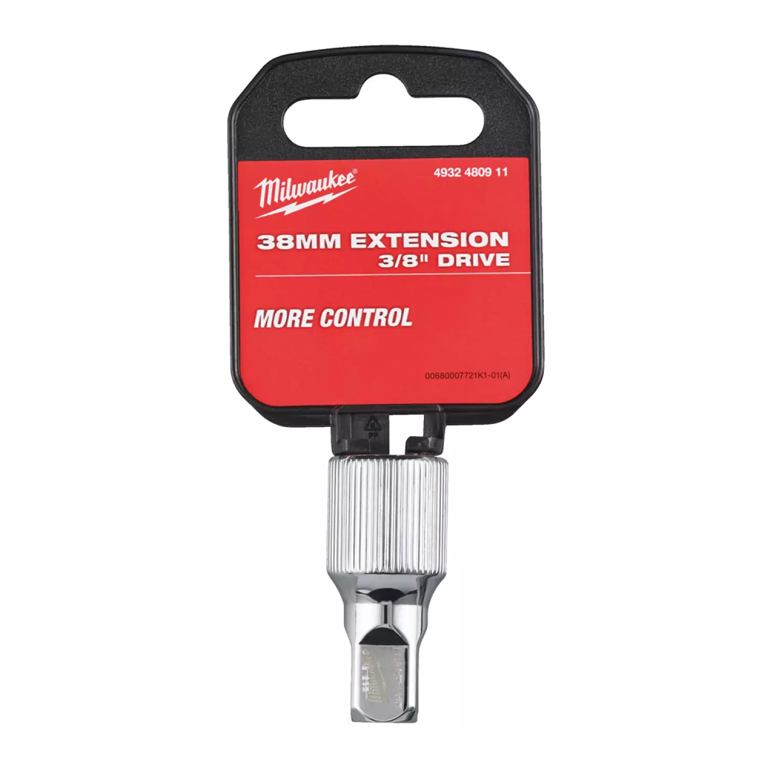 Milwaukee 4932480911 Dop - 3/8" verlengstuk - 38mm