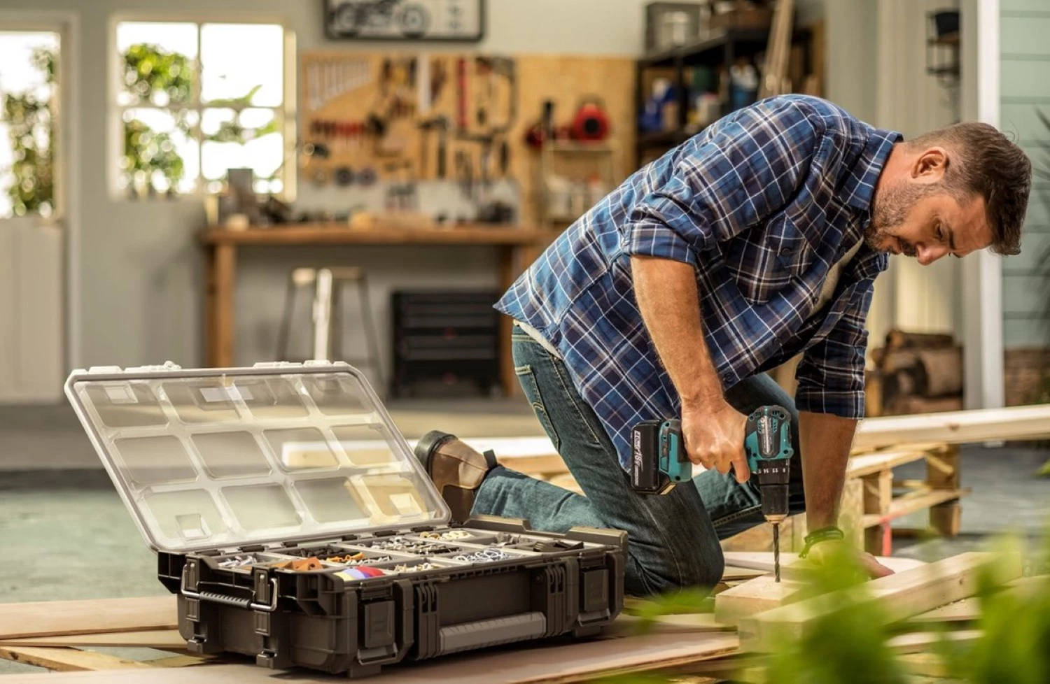 Keter 261669 ROC Pro Gear Rangement coffre entier-image