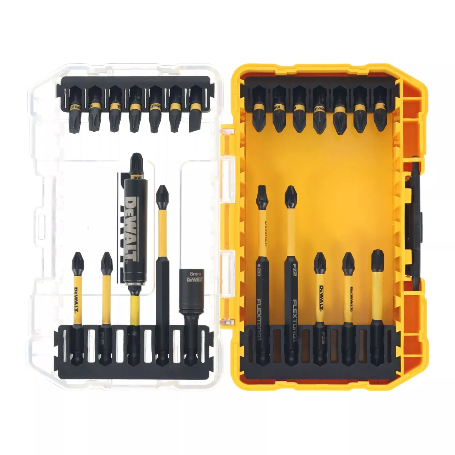 DeWALT DT70730T-QZ 25-delige Bitset in cassette - PZ/PH/TX/SL-image