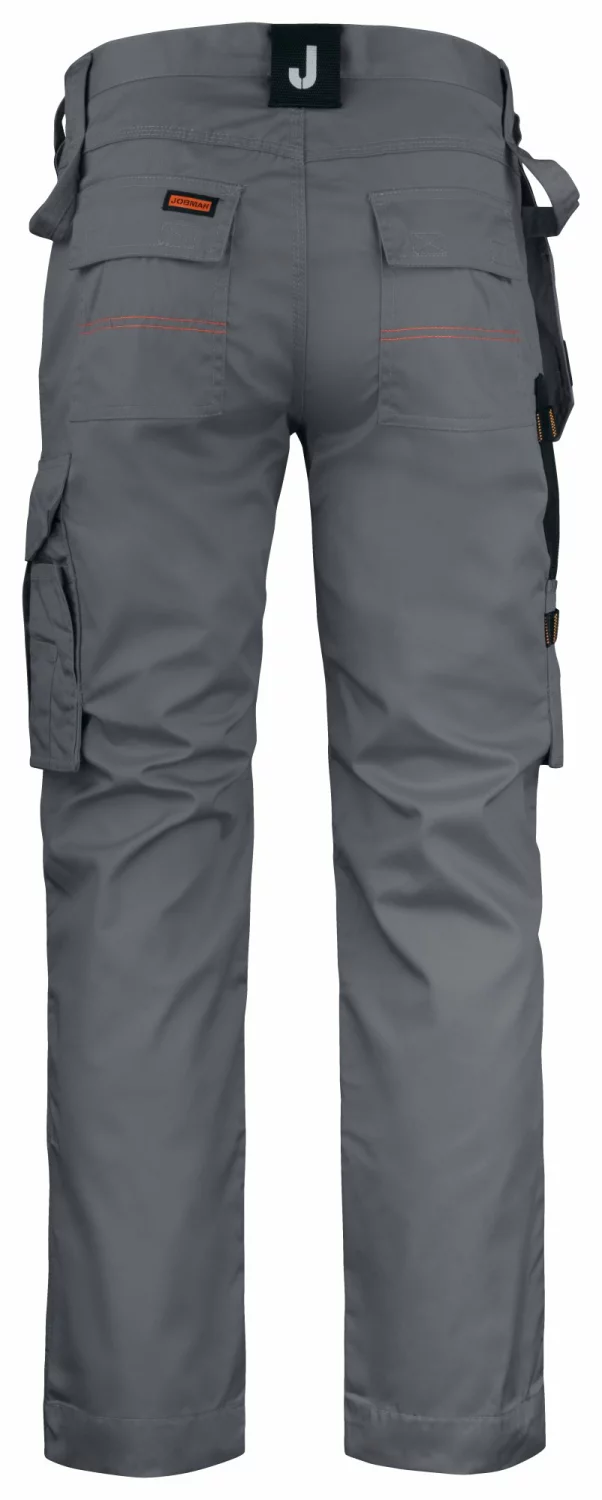 Jobman 2322 Pantalon de travail à poches étanches - Taille 46 - Gris/Noir-image