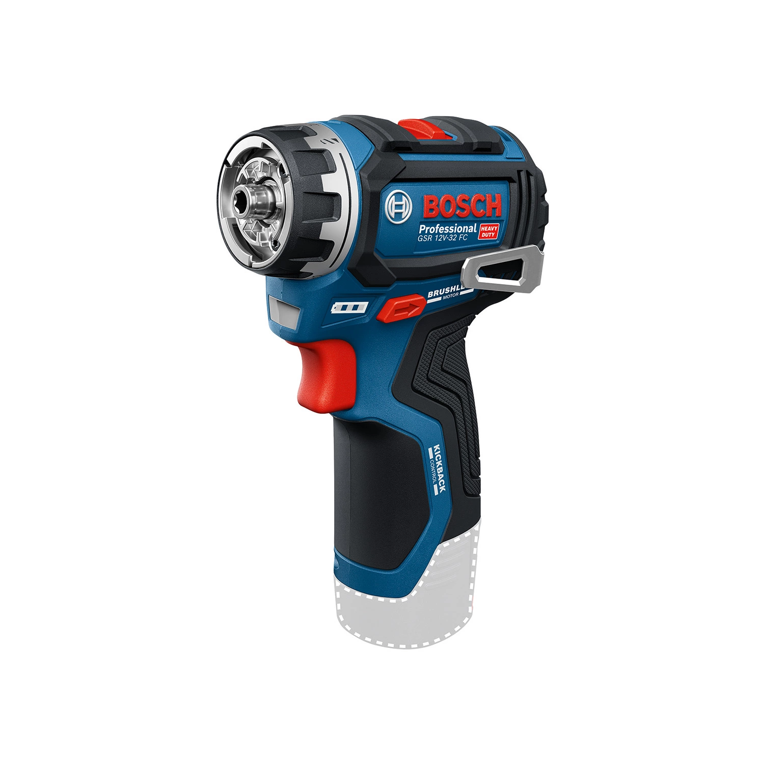 Bosch GSR 12V-32 FC 12V Accu schroefboormachine body met opzetstukken in L-Boxx-image