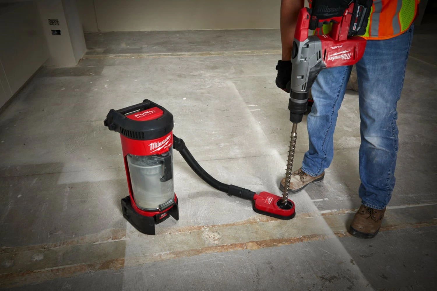 Milwaukee M18 FBPV-0 Aspirateur sac à dos sans fil - 18 V Li-ion - brushless - Machine seule-image