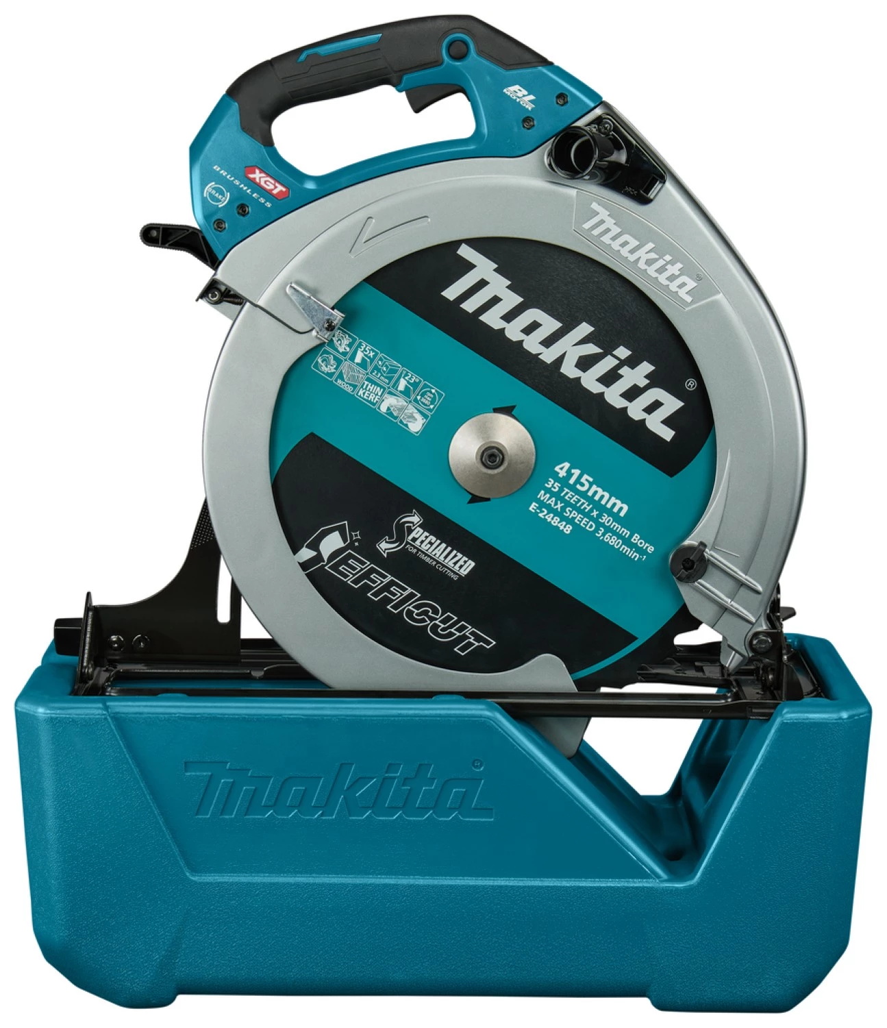Makita HS013GT101 40V XGT Li-ion accu cirkelzaag set (1x 5.0Ah accu) in doos - 415mm-image