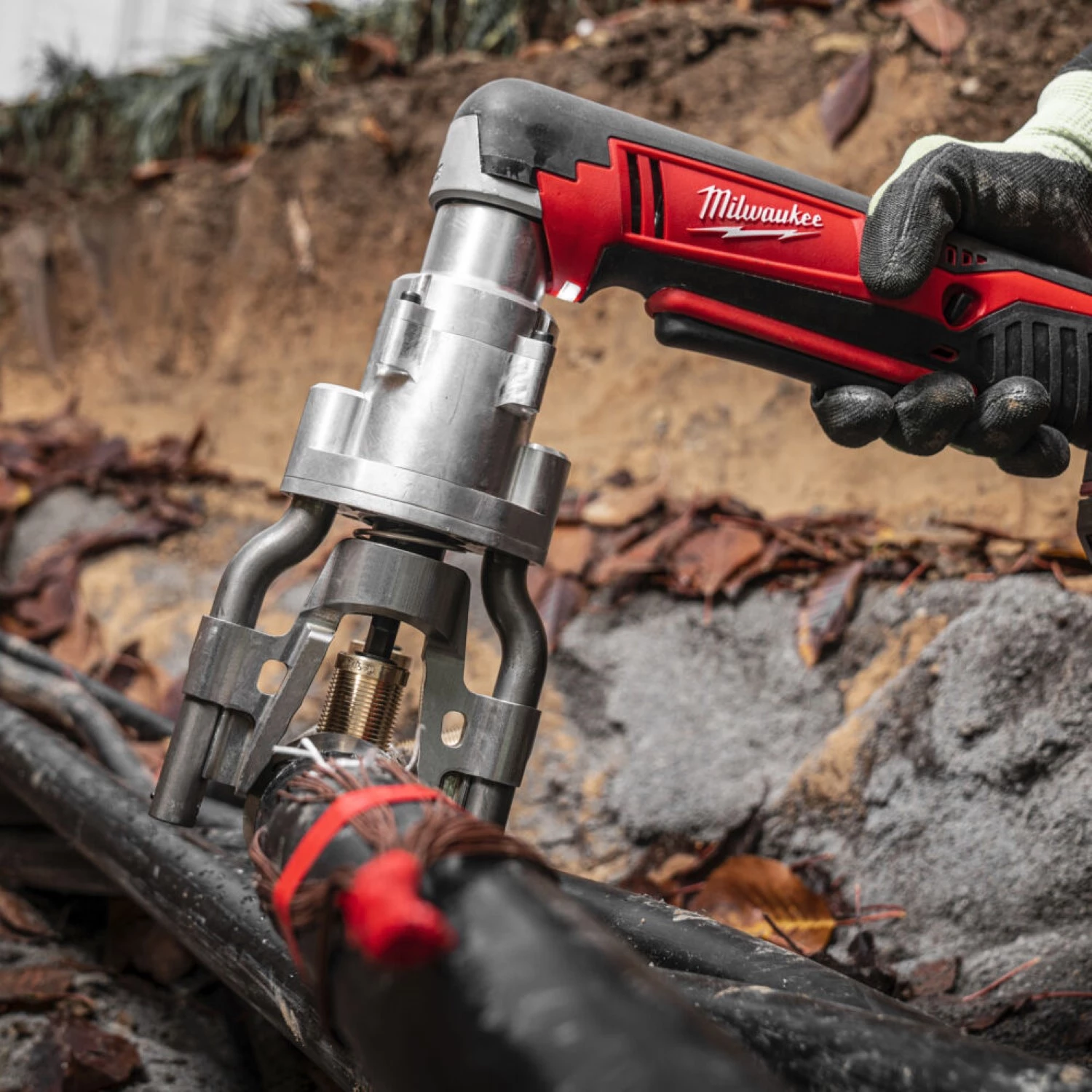 Milwaukee M18 BSBT-0X 18 V Li-ion batterie à pince de coupe corps dans un coffret HD-image