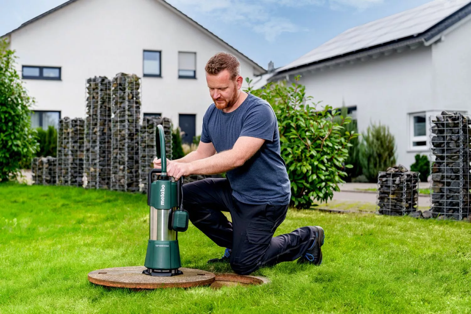 Metabo TDP 6200/4 Pompe submersible eaux usées Inox  - 1100W - 12m - 6200 l/h-image