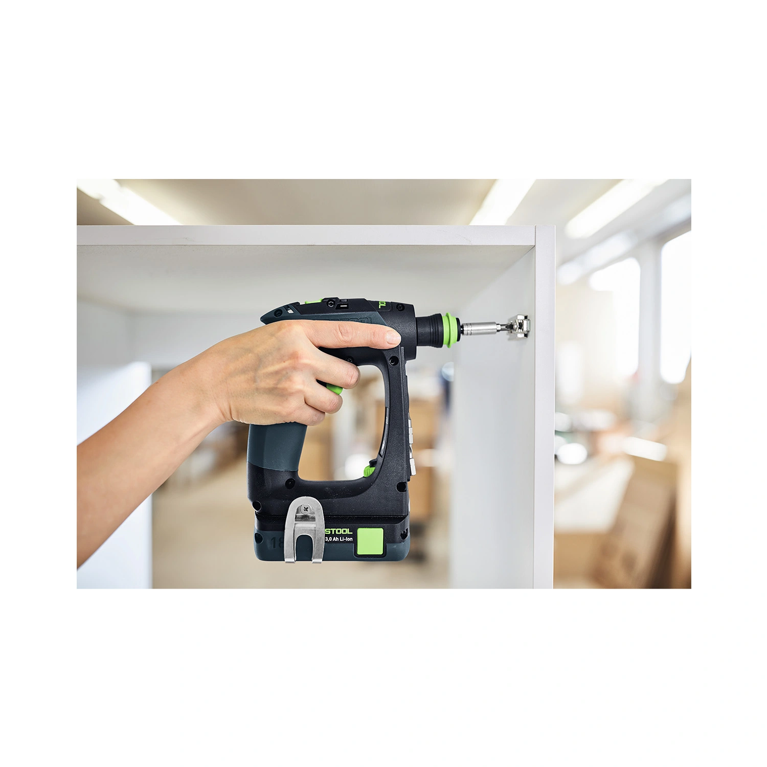 Festool CXS 18-Basic 18V Li-Ion accu schroefboormachine body in systainer - 40Nm