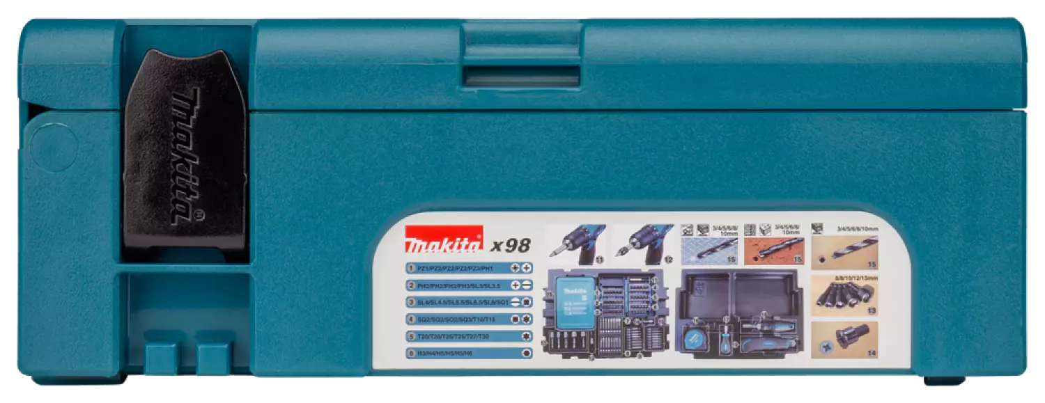 Makita B-53154 Boor-/schroefbitset 98-delig-image