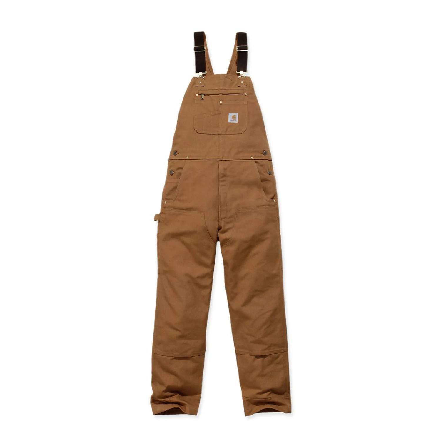 Carhartt 102776 -  Salopette Ultra Résistante - Homme - Créée Grâce Au Savoir-Faire Du Crew - W34/L30 - carhartt® brown-image