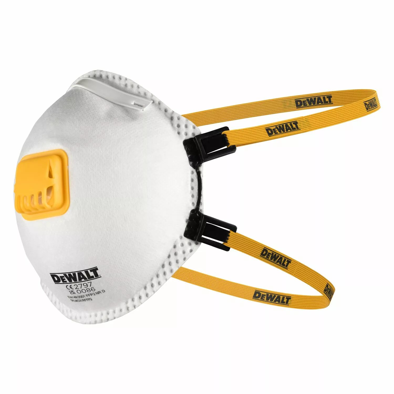 DeWalt DXIRFFP25 FFP2 Masque anti-poussière jetable - 5 pièces-image