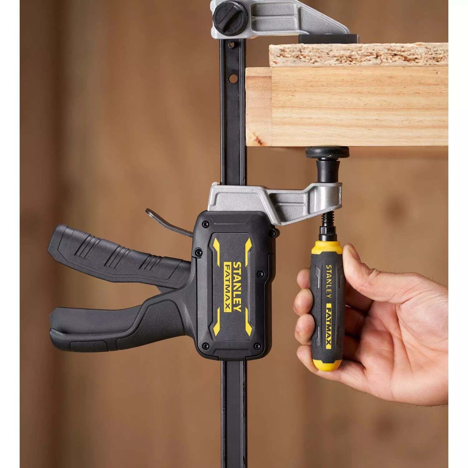 Stanley FMHT83007-0 Hybrid Eenhands Lijmklem - 450mm-image
