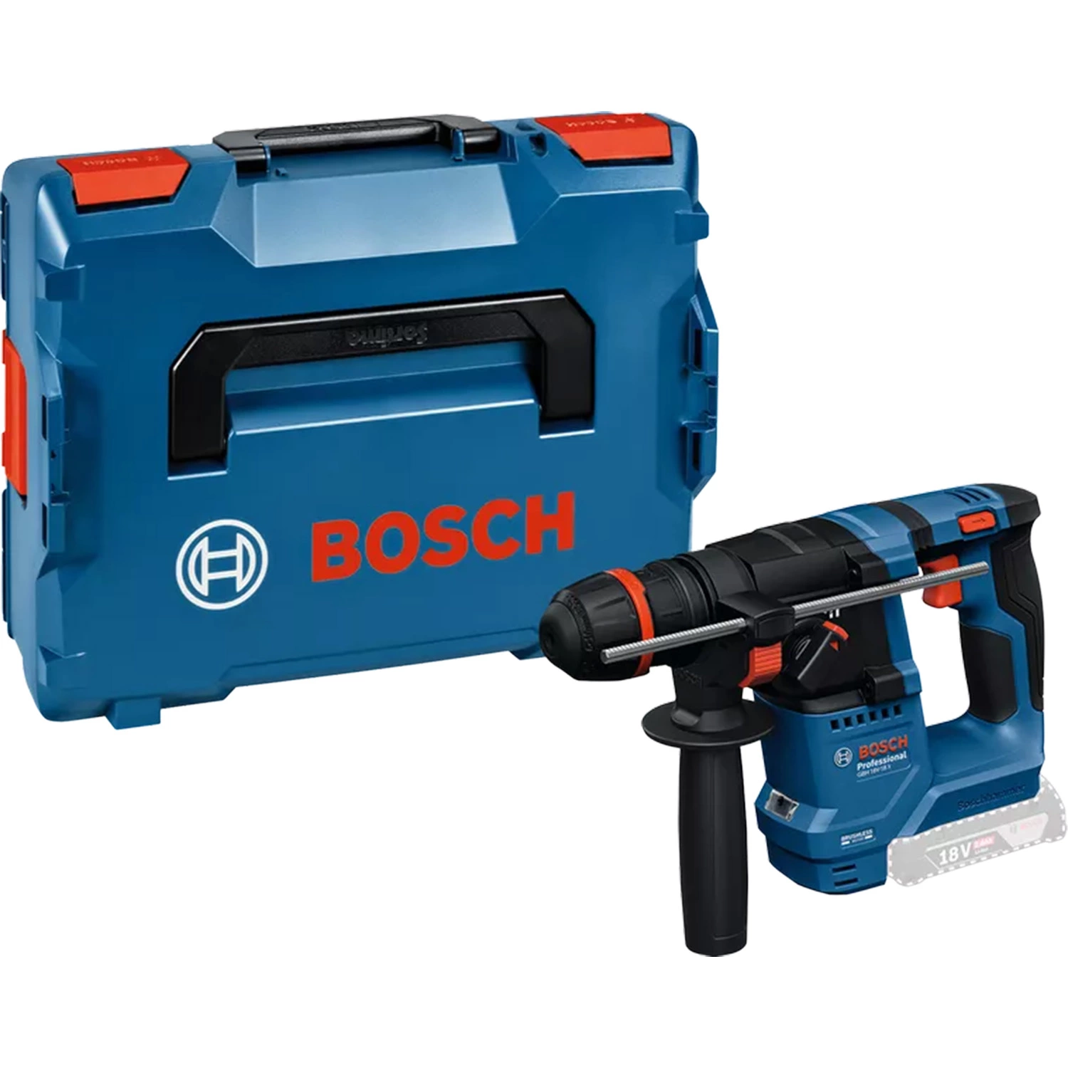 Bosch GBH 18V-18 X SDS-plus batterie ONECHUCK marteau perforateur dans L-Boxx - 1,5 J-image