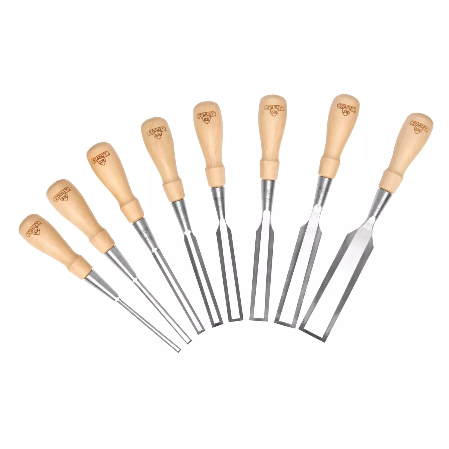 Stanley 1-16-793 8-delige Houtbeitelset Sweet Heart - 3-32mm