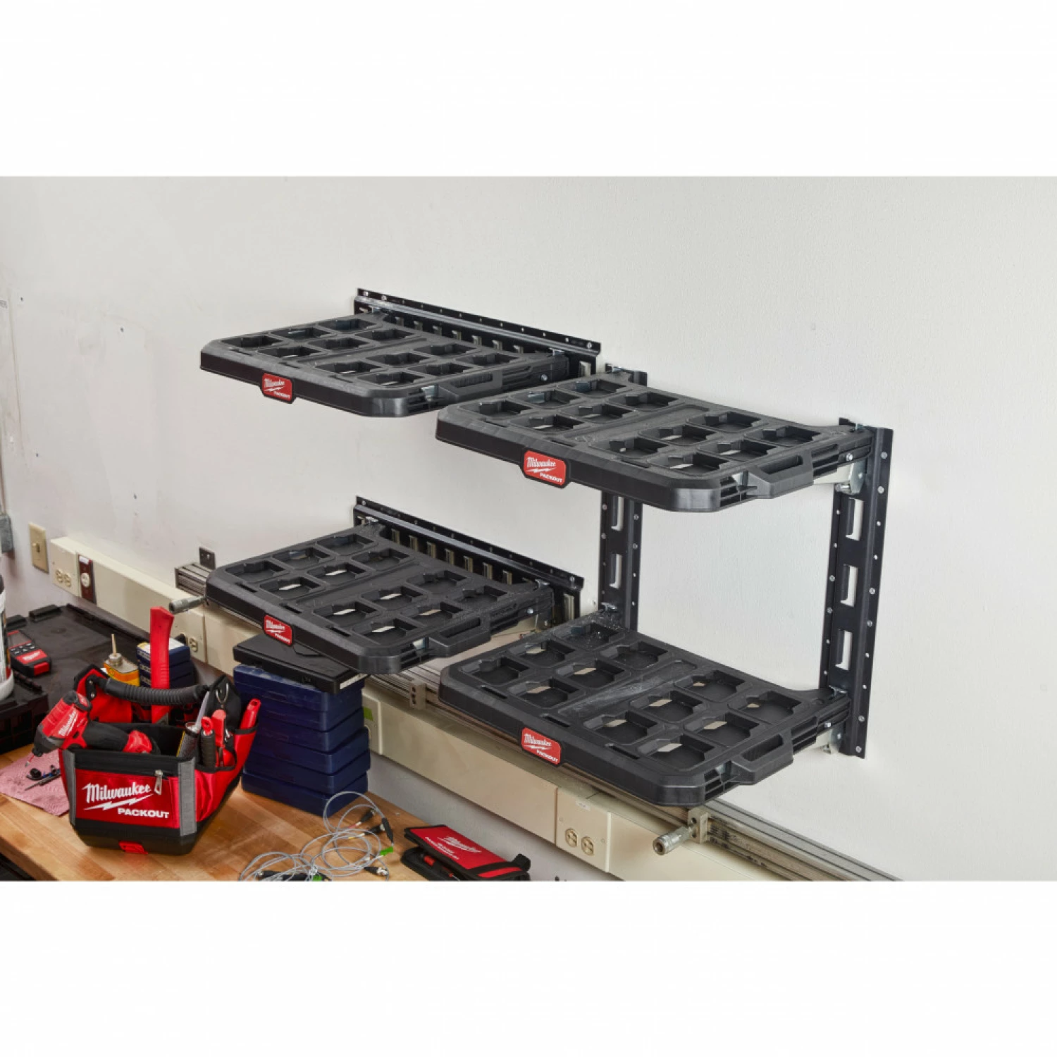 Milwaukee 4932472127 Packout rekkensysteem - 2-delig-image