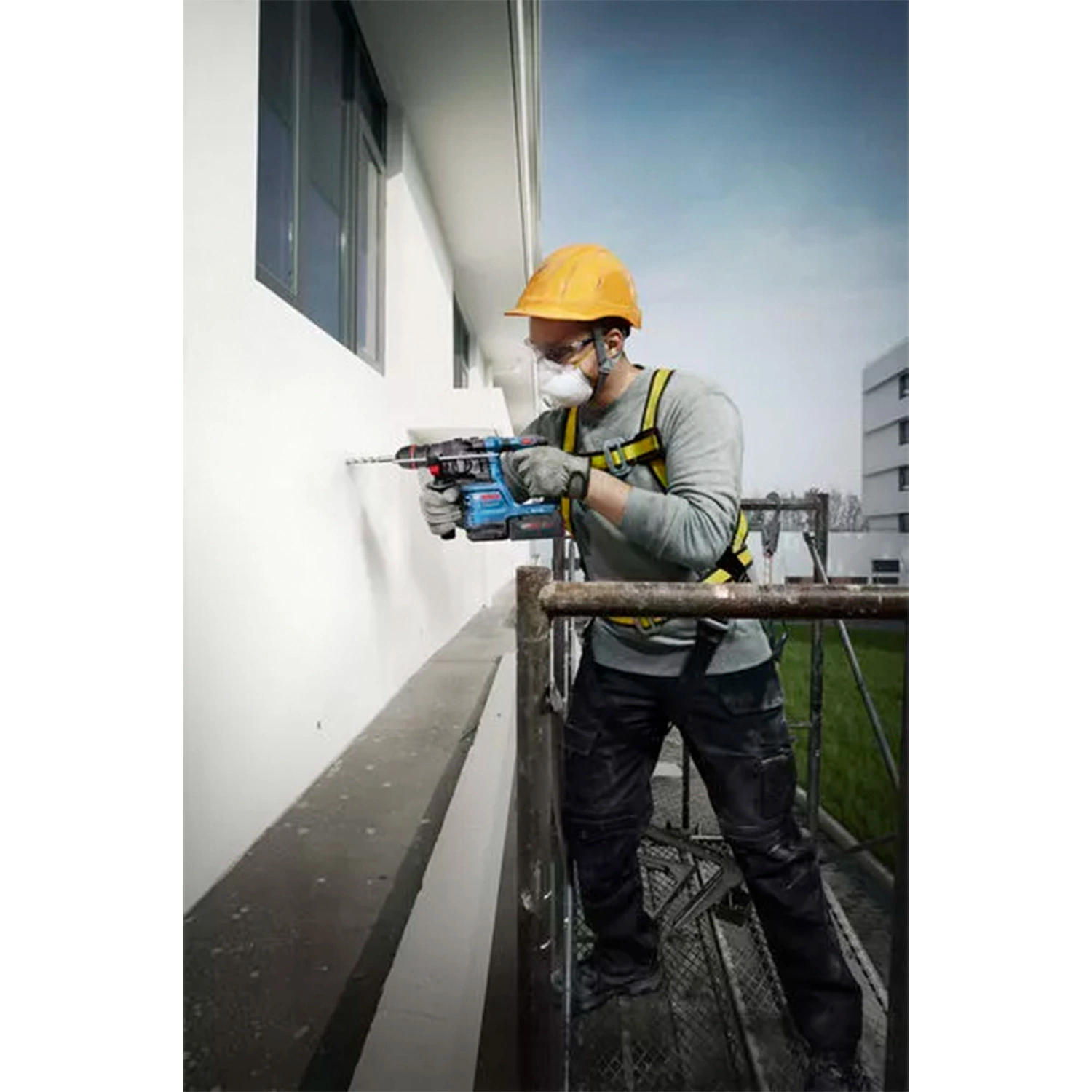Bosch GBH 18V-22 X SDS-plus batterie ONECHUCK marteau perforateur dans L-Boxx-image