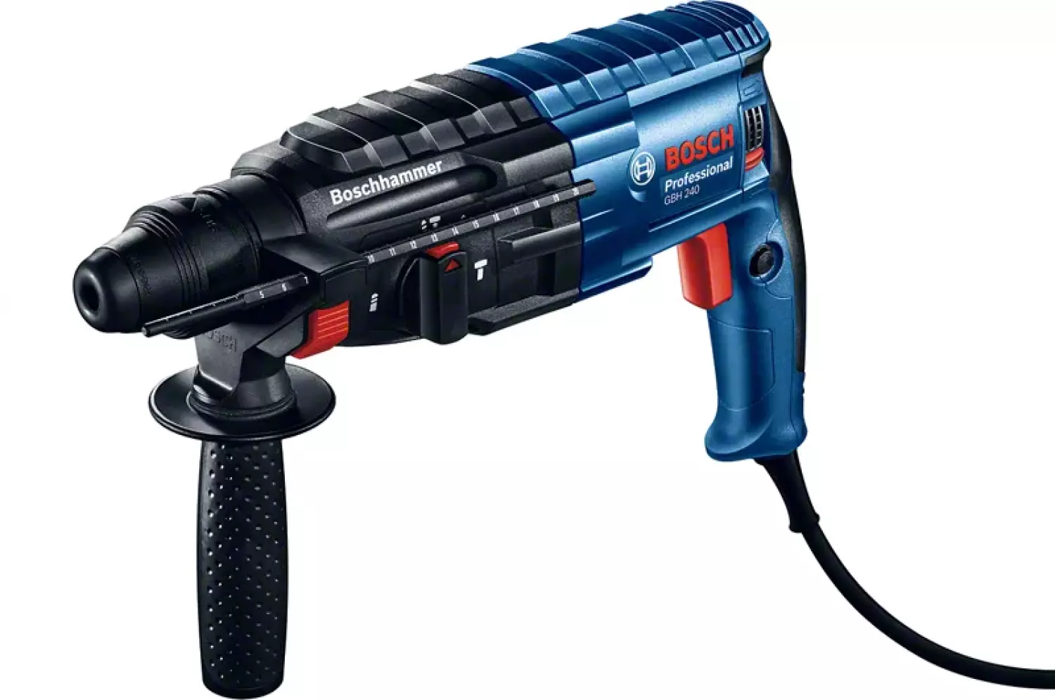 Bosch GBH 240 SDS-plus Combi hammer in case - 2,7 joules-image